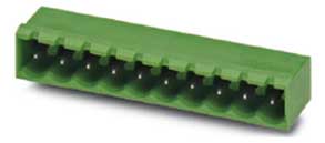 Horizontal with side wall Connector