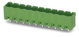 Horizontal with side wall Connector